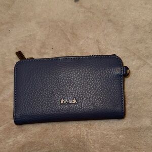 The Sak Dark Blue Leather Wallet